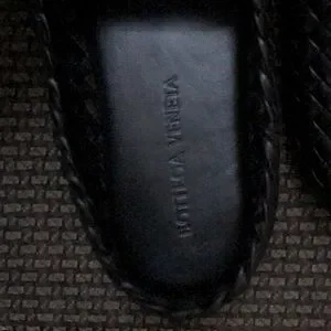 BOTTEGA VENETA SLIP ON MEN LEATHER BLACK SIZE US7 , 40EU Intrecciato leather loafers in black - Bottega Veneta  main image 3